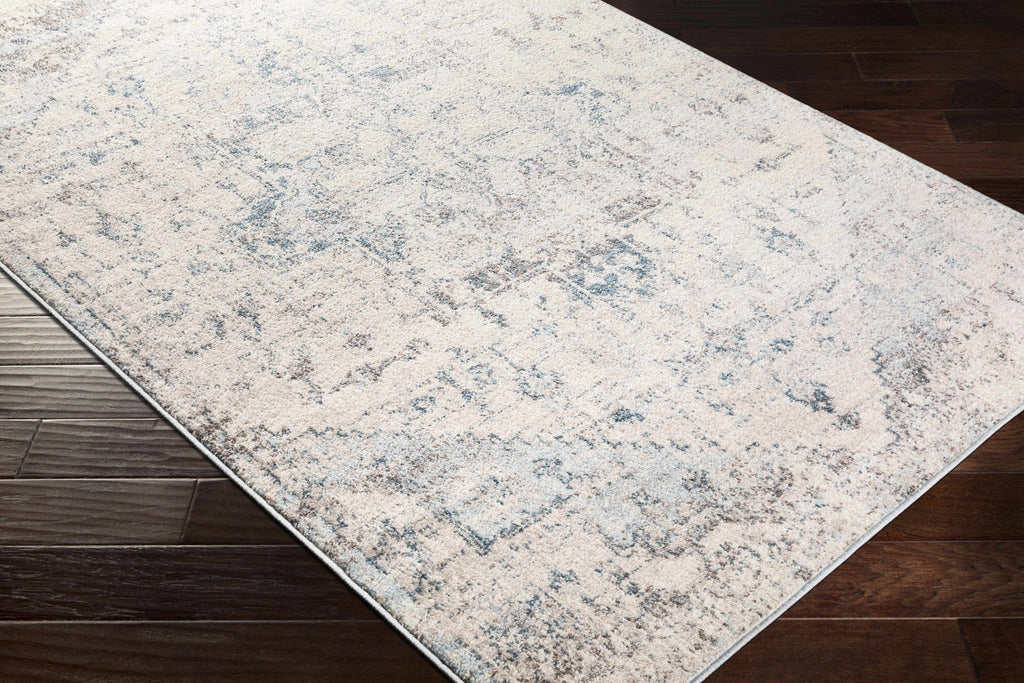 Hauteloom Orrick ORRI Light Gray Machine Made Polypropylene Rug
