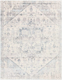 Hauteloom Orrick ORRI Light Gray Machine Made Polypropylene Rug
