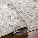 Hauteloom Orrick ORRI Light Gray Machine Made Polypropylene Rug