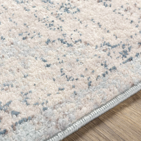 Hauteloom Orrick ORRI Light Gray Machine Made Polypropylene Rug