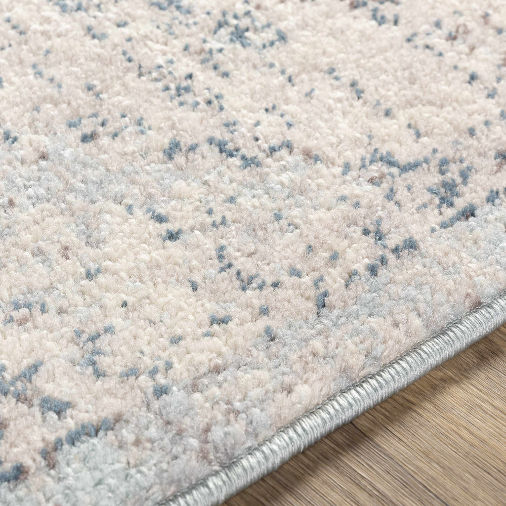 Hauteloom Orrick ORRI Light Gray Machine Made Polypropylene Rug