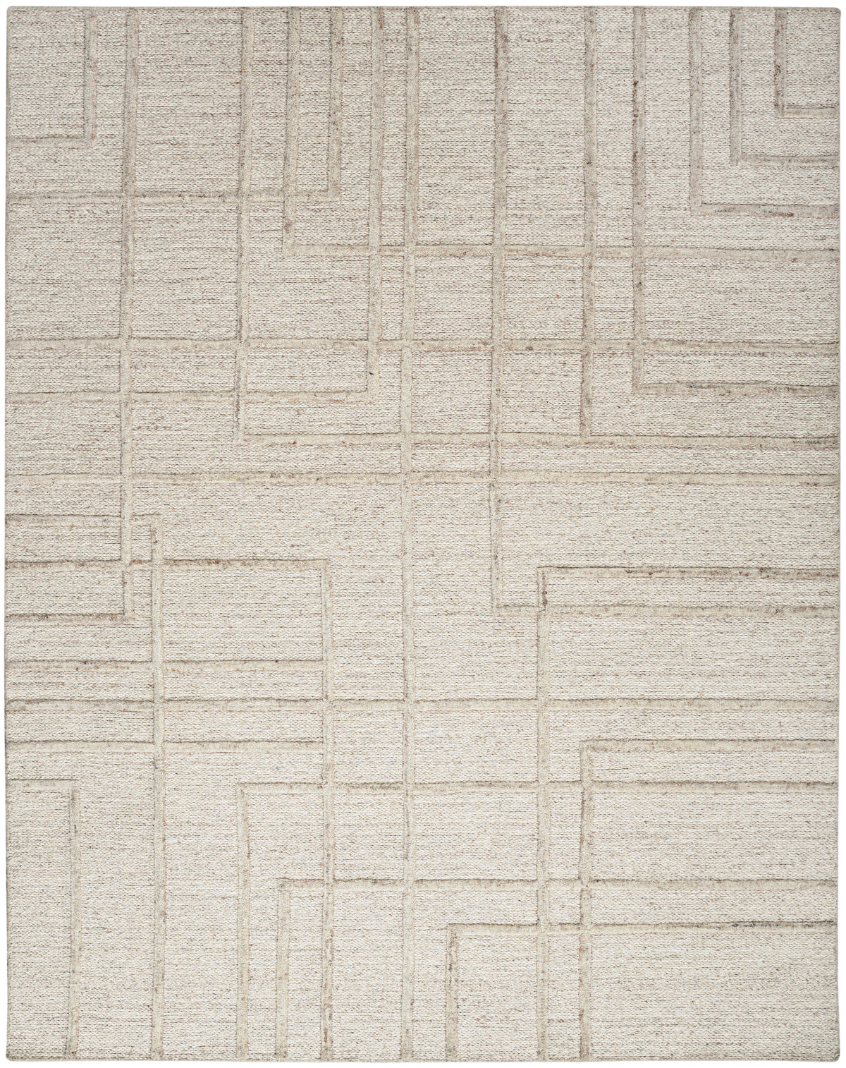 nourison ck045 impressions imp01 silver rug