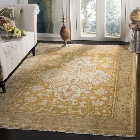 safavieh clearance oushak osh233b gold rug