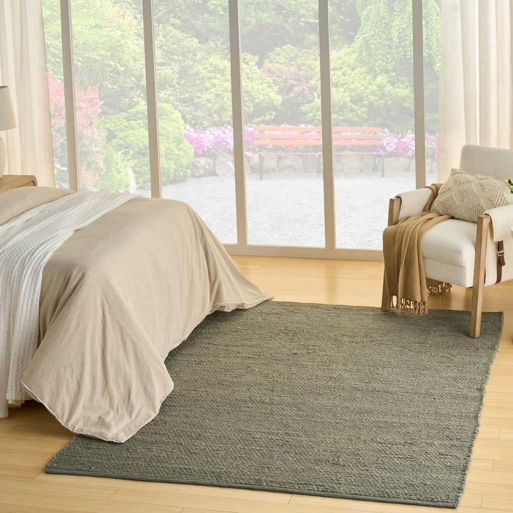 nourison natural jute njt01 sage rug