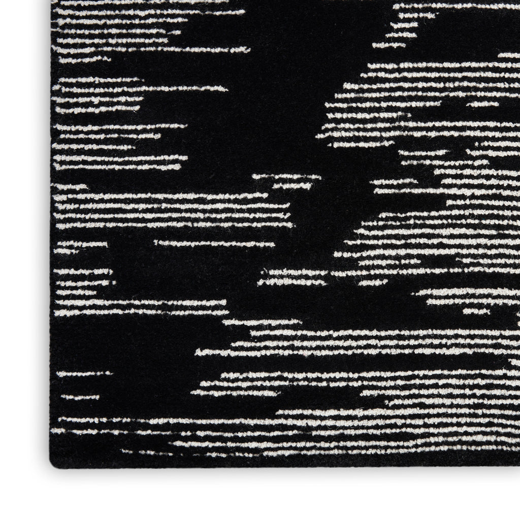 nourison ma30 star smr02 black ivory rug