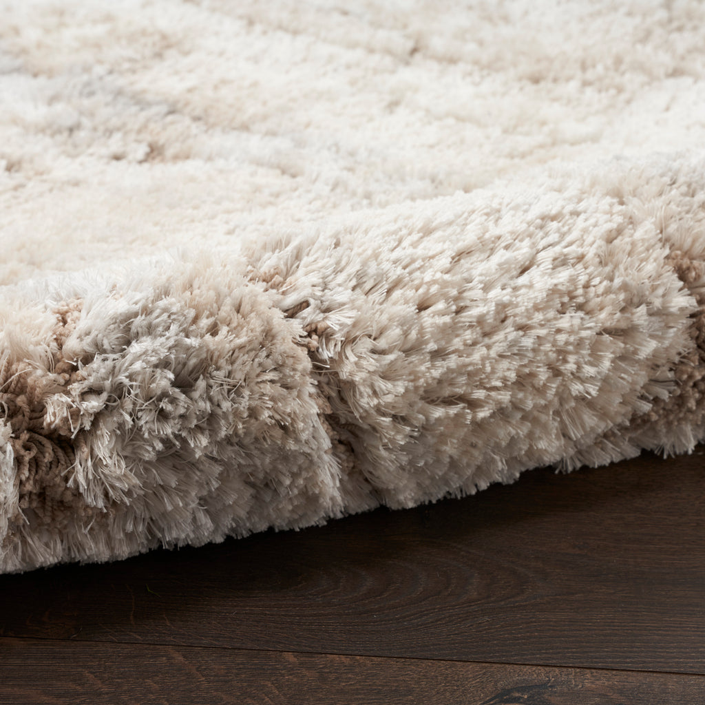 nourison dreamy shag drs09 ivory beige rug