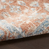 nourison astra machine washable asw11 denim multicolor rug