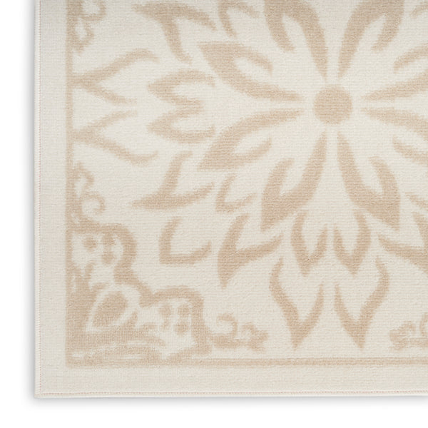 nourison jubilant jub06 ivory beige rug
