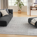nourison astra machine washable asw10 grey rug