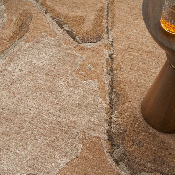 nourison silk shadows sha24 beige silver rug