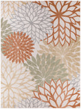 nourison aloha alh05 ivory multicolor rug