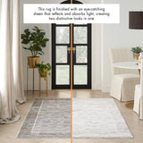 nourison desire dsr02 charcoal grey rug