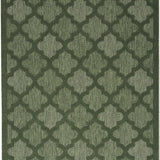 nourison easy care nes01 green rug