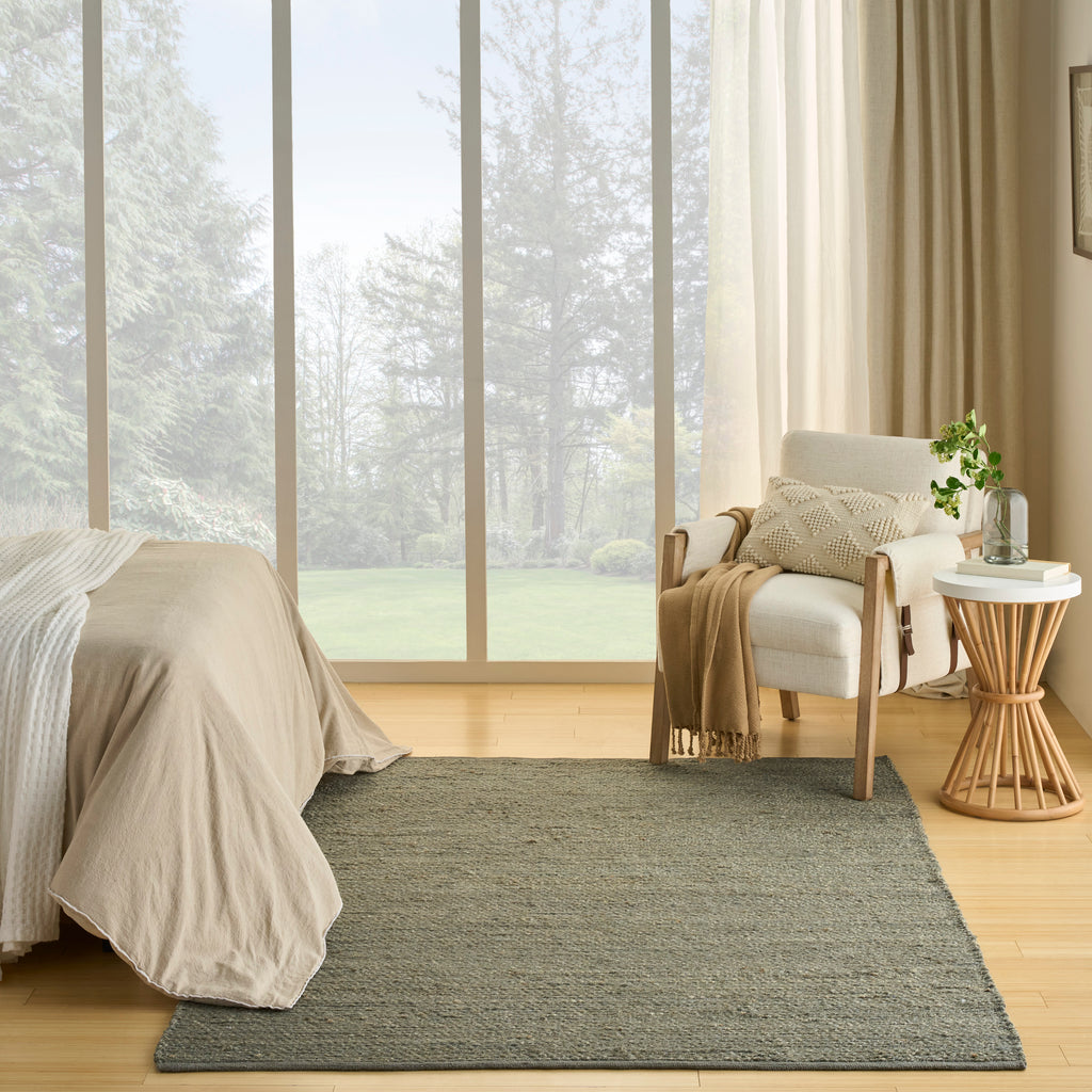 nourison natural jute njt01 sage rug