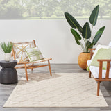nourison easy care nes01 cream rug
