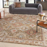 nourison sahar shr01 green rug