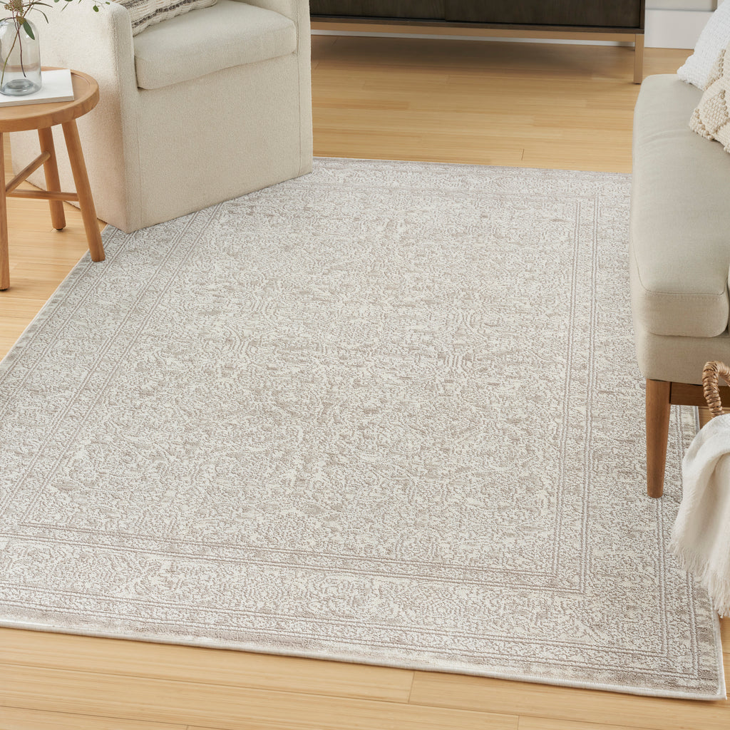nourison eco cycle ecy03 ivory beige rug