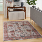 nourison fulton ful12 beige multicolor rug
