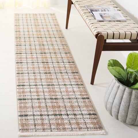 safavieh clearance oxford plaids 300 oxp304y beige rug