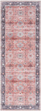 nourison fulton ful12 rust rug