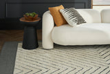 nourison modern comfort mnc01 ivory black rug