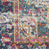 nourison passion psn03 ivory blue rug