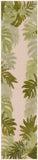 nourison aloha alh40 ivory green rug