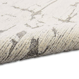 nourison ck009 sculptural scl01 grey rug