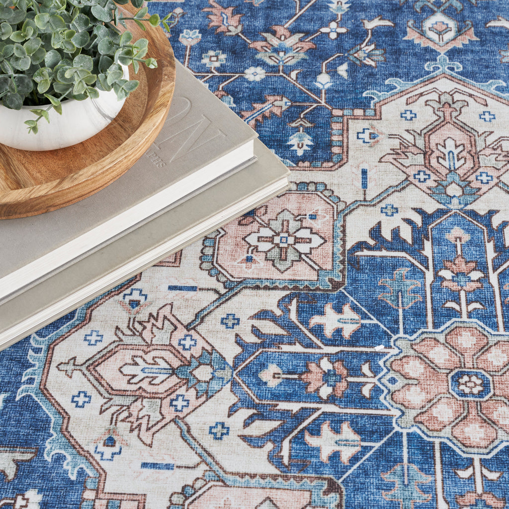 nourison fulton ful10 navy ivory rug