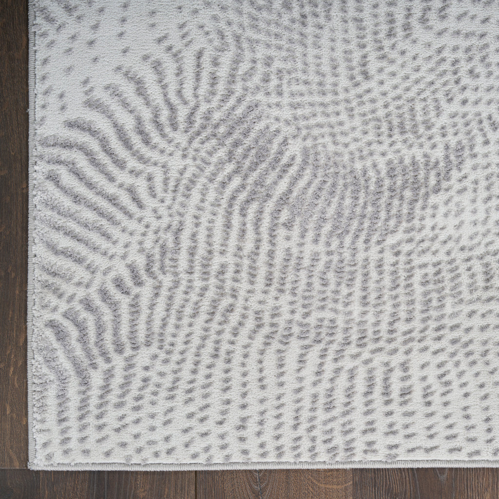 nourison central park west cep01 grey rug
