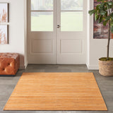 nourison interweave iwv01 orange rug