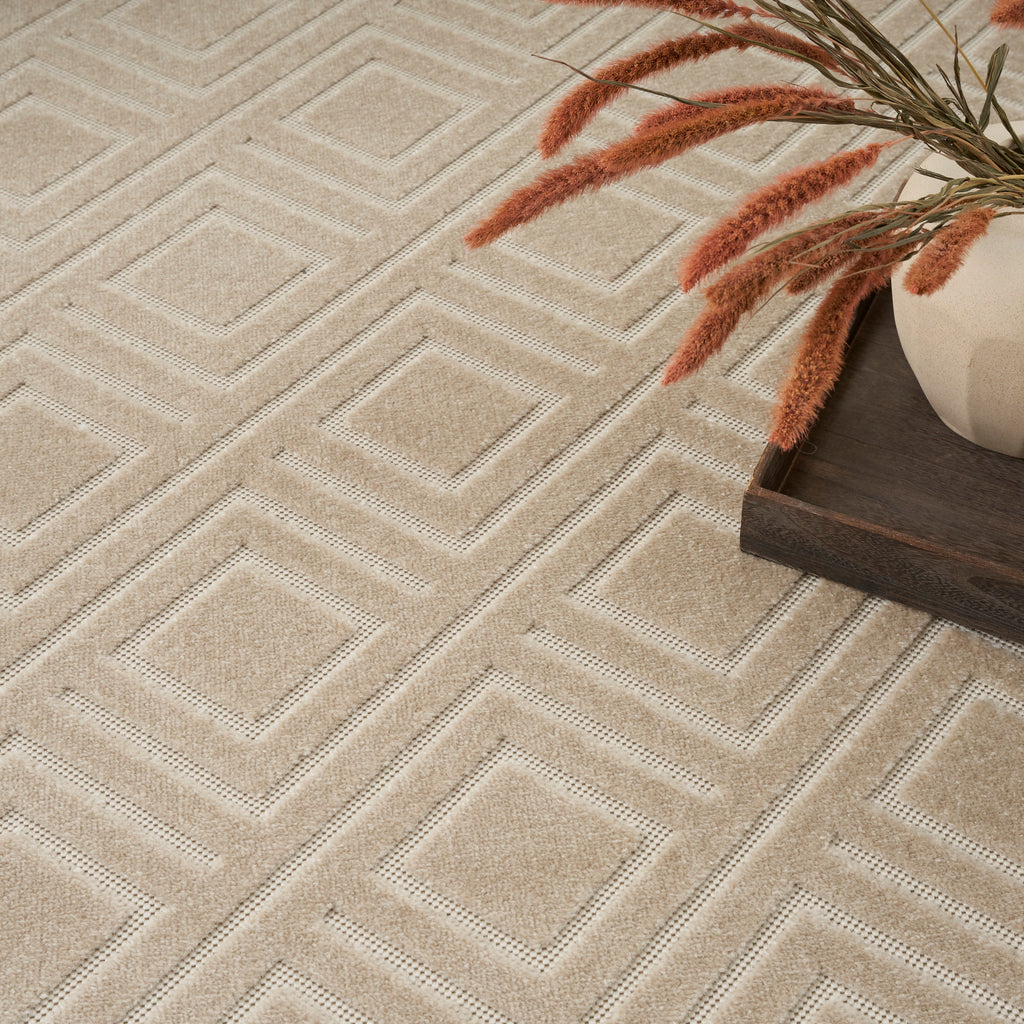 nourison care free caf03 beige rug