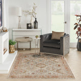 nourison sahar shr01 ivory multicolor rug