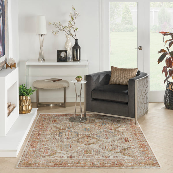 nourison sahar shr01 ivory multicolor rug