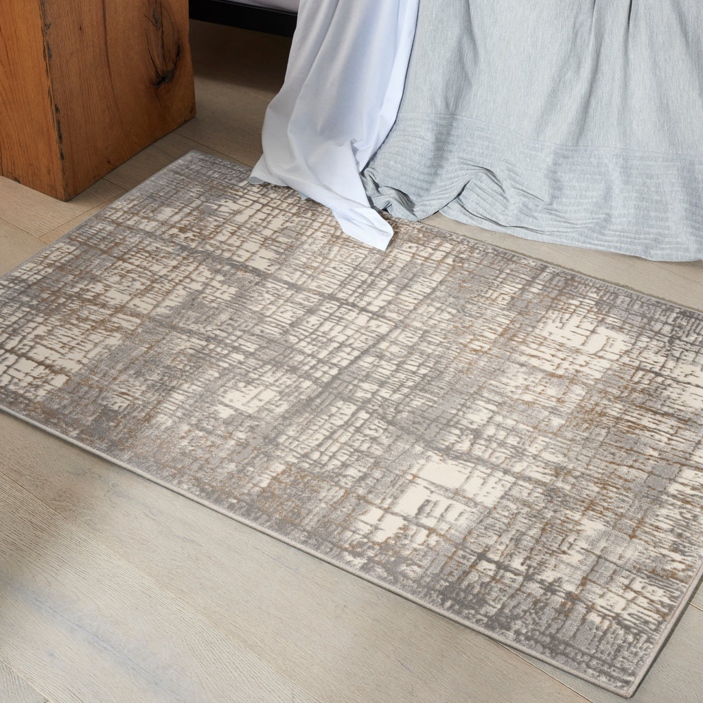 nourison ck950 rush ck950 ivory grey rug