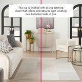 nourison brushstrokes bsk04 beige silver rug