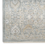 nourison envy evv04 blue silver rug