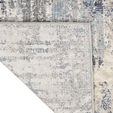 nourison ck022 infinity ifn04 ivory grey blue rug