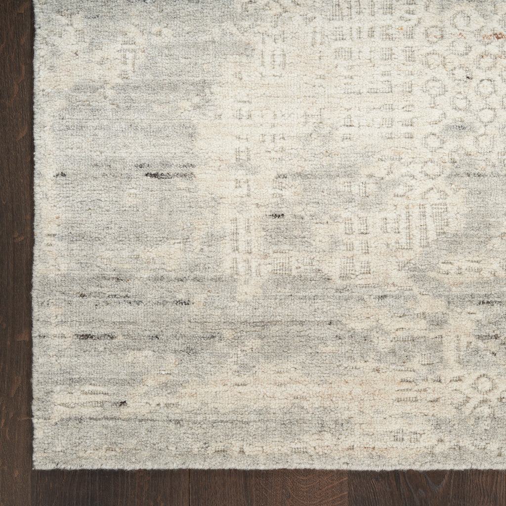 nourison harmony hay04 ivory grey rug