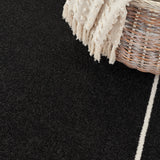 nourison nourison essentials nre02 black ivory rug
