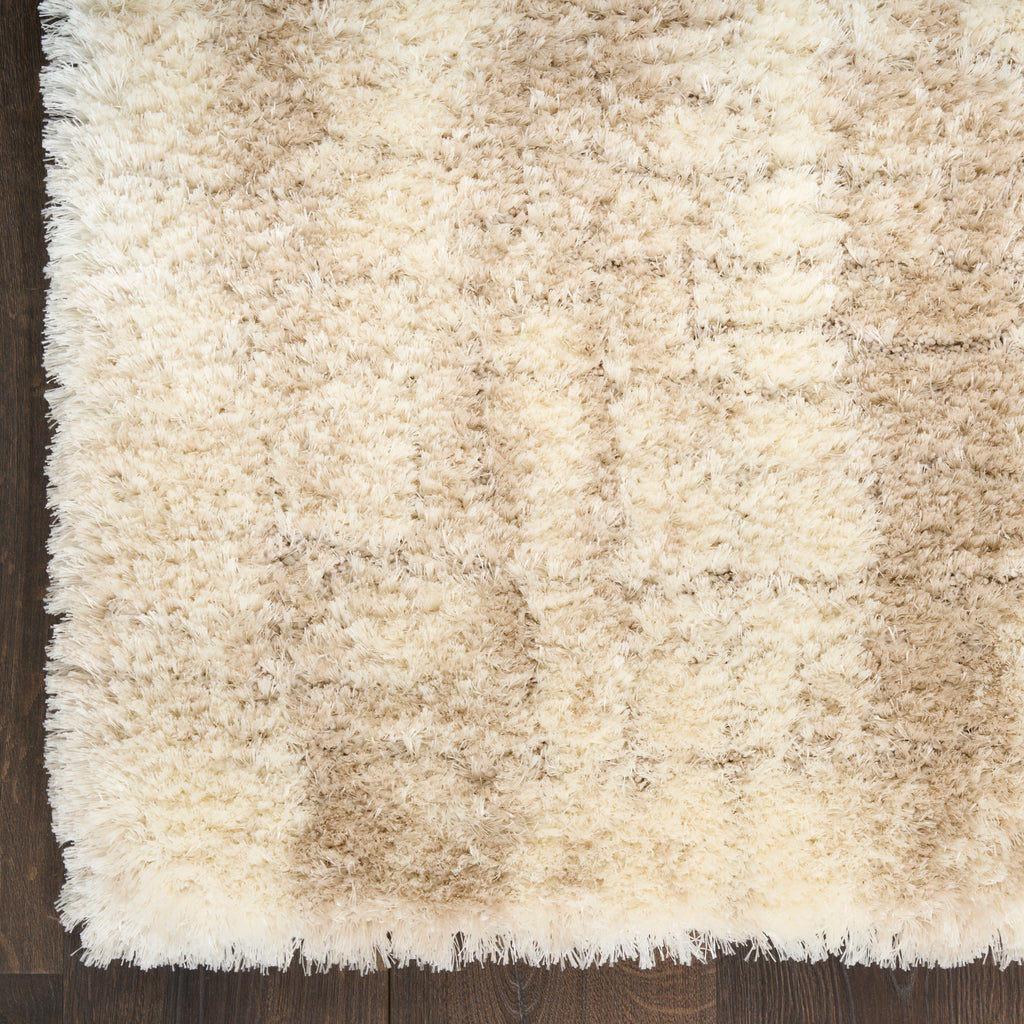 nourison dreamy shag drs01 ivory beige rug