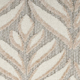 nourison aloha alh35 ivory grey rug
