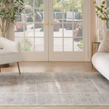 nourison glitz glz07 ivory multicolor rug