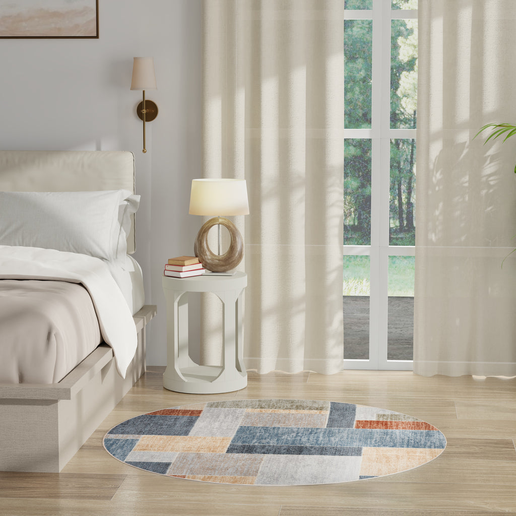 nourison astra machine washable asw09 multicolor rug