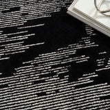 nourison ma30 star smr02 black ivory rug