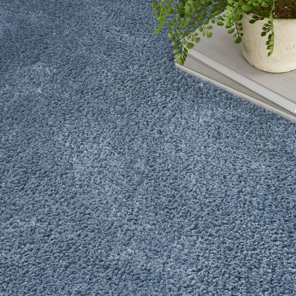 nourison dreamy shag drs05 light blue rug
