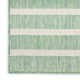 nourison positano pos03 blue green ivory rug