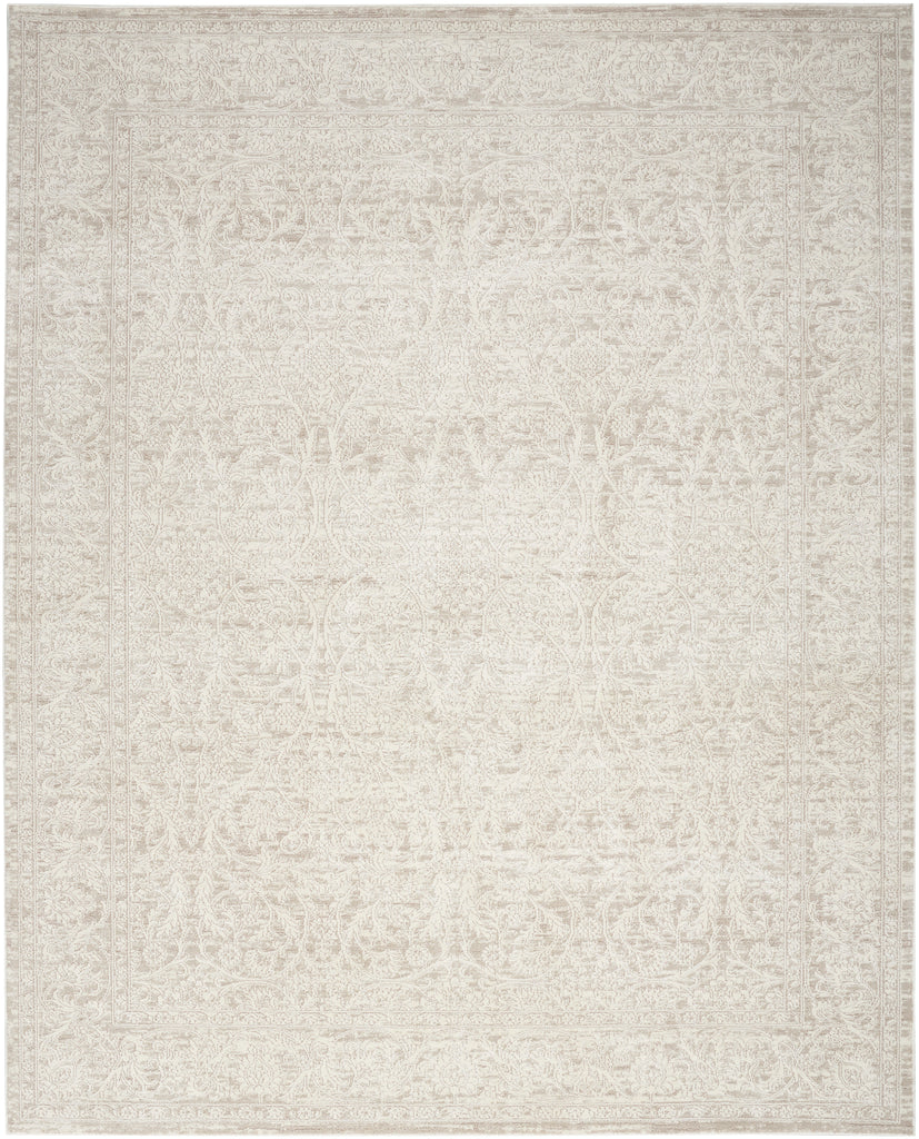 nourison eco cycle ecy03 ivory beige rug