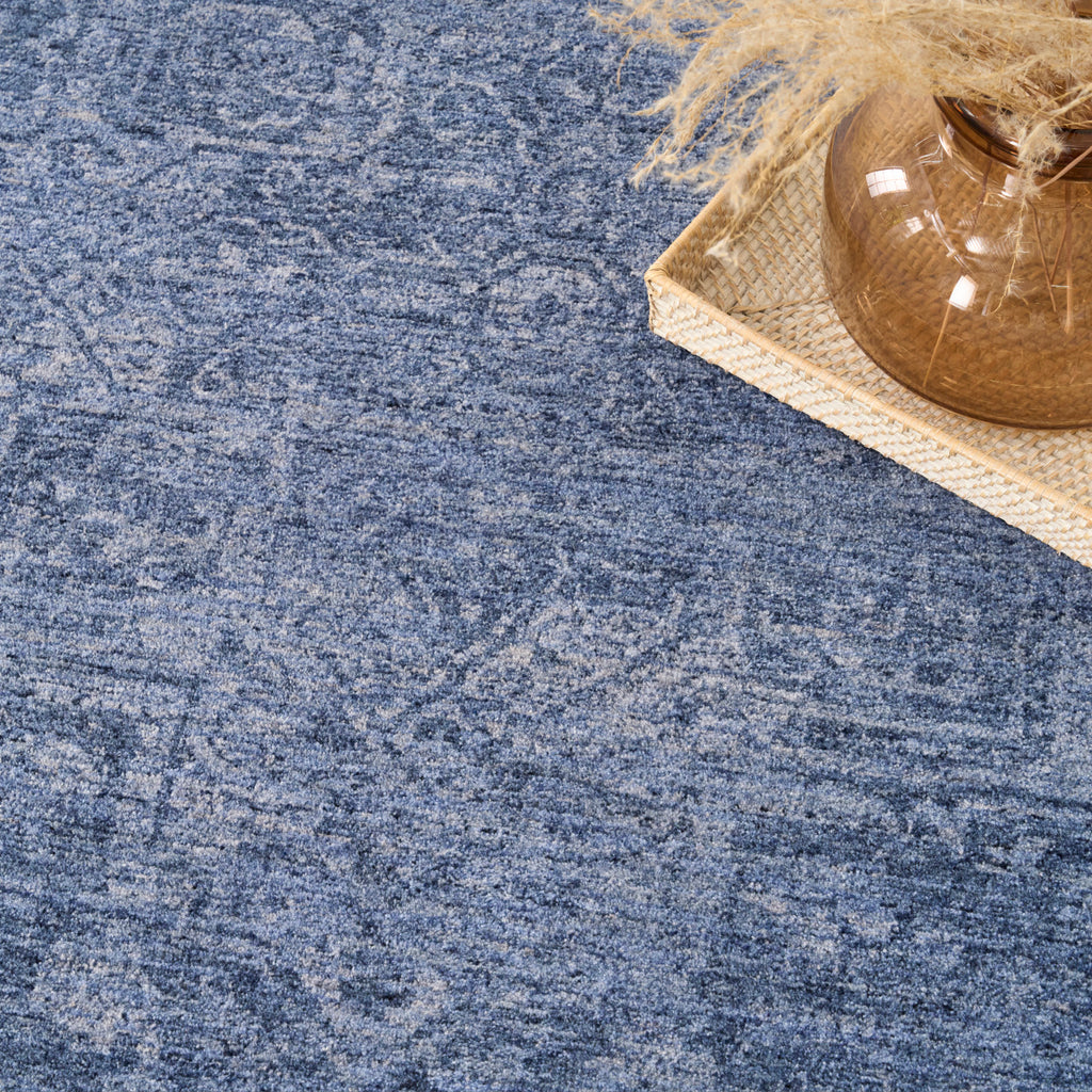 nourison pure shades sad02 blue rug