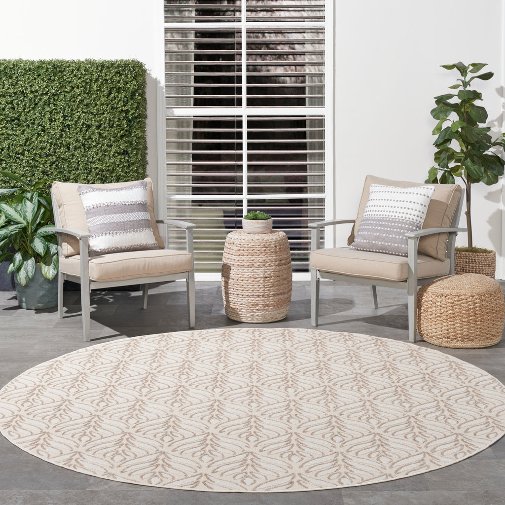 nourison aloha alh35 ivory grey rug